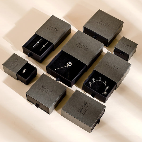 Individual packaging for each piece of jewelry
