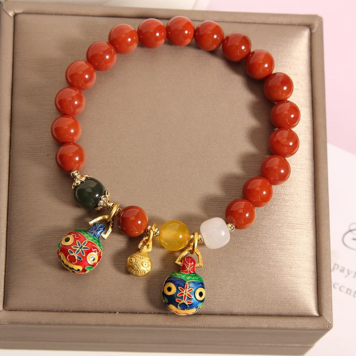 Mother's gift ? Red agate bracelet