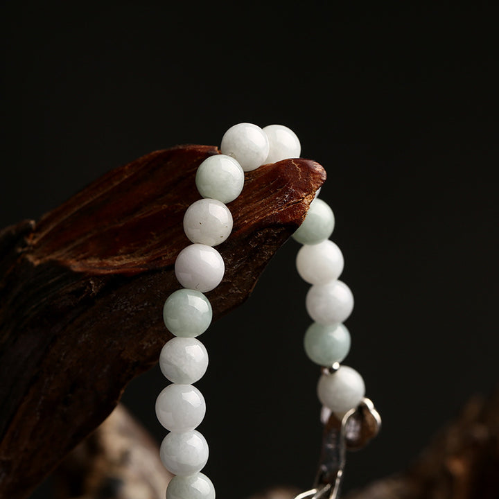 Natural Jadeite Wish Bracelet