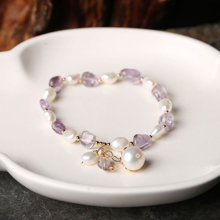 Companion ? Pearl crystal bracelet