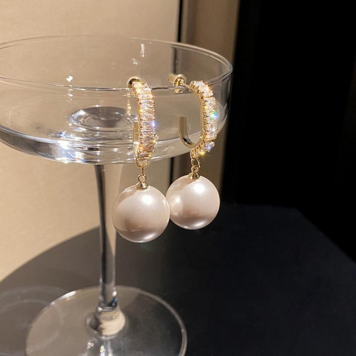 Olivia Pearl Drop Earrings