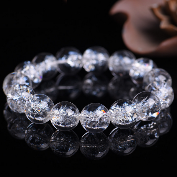 Purification • Energy colorless crystal Bracelet