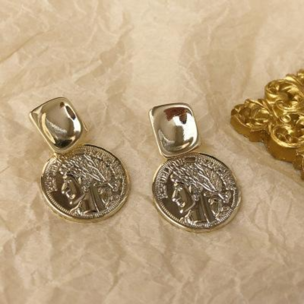 Greek coins•Earring