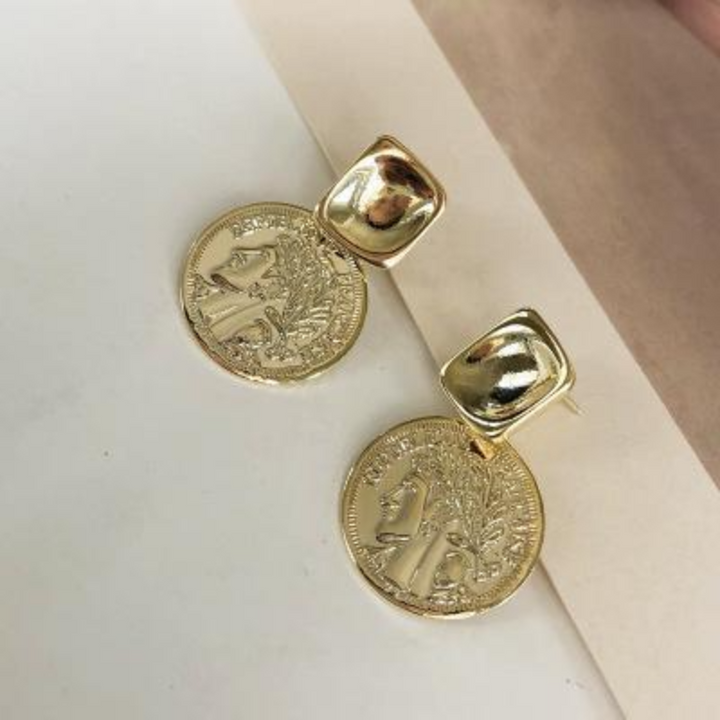 Greek coins•Earring