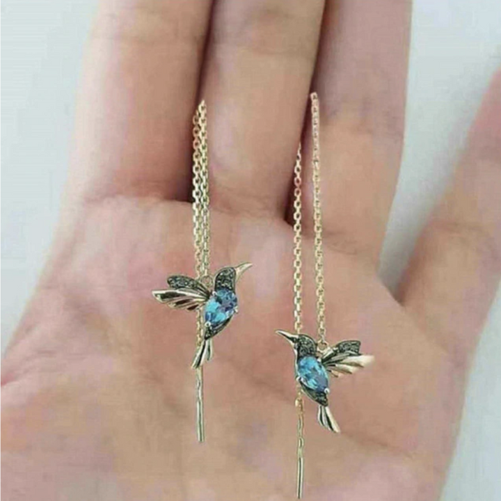 Hummingbird Tassel Earrings Deegnt
