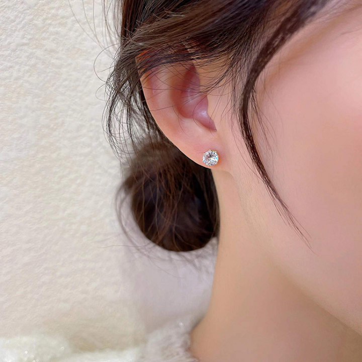 Fringed pearl earrings