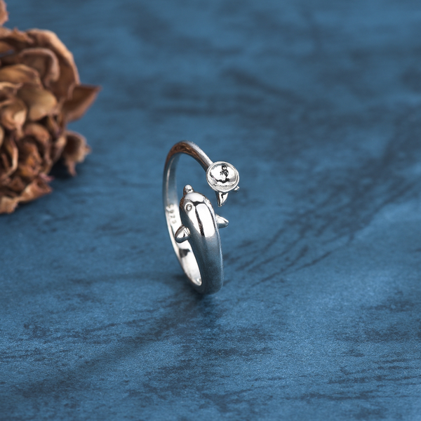 Romantic Dolphin Ring