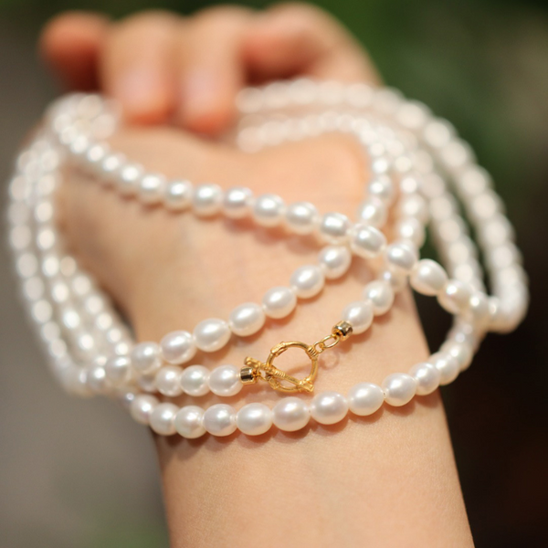 Wealth • Natural Freshwater Pearl Necklace
