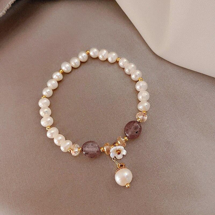 Freshwater Pearl & Stone Bracelet