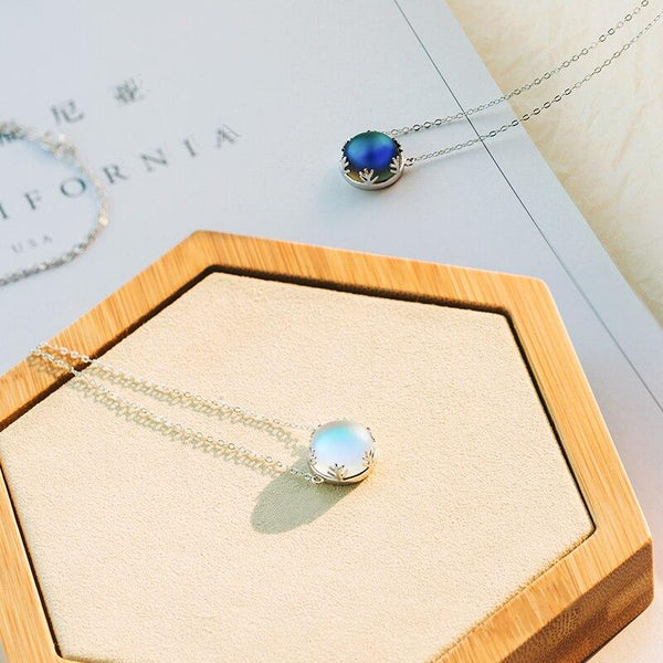 Aurora Light Gemstone Necklace