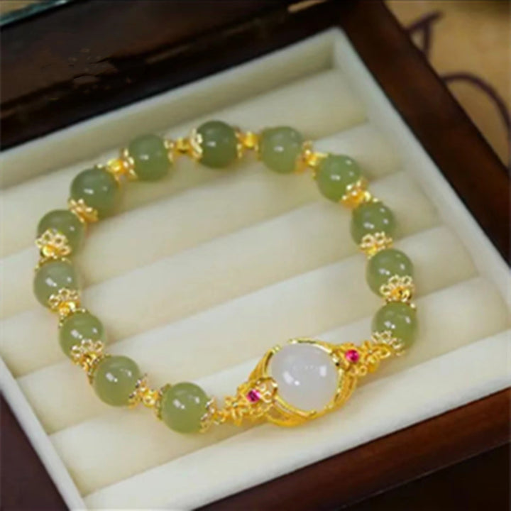 Belief • Emerald Jade stone bracelet – Deegnt