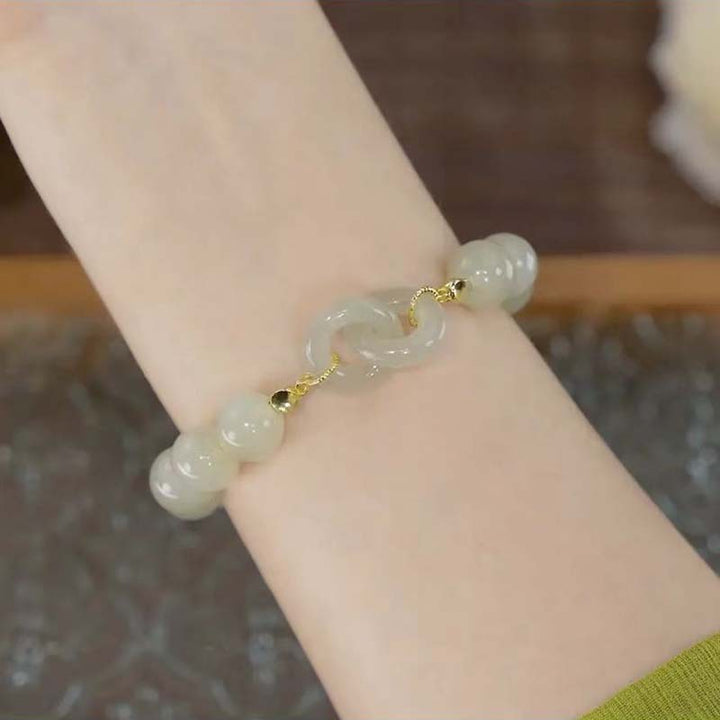 Accompany • Emerald Jade stone bracelet – Deegnt