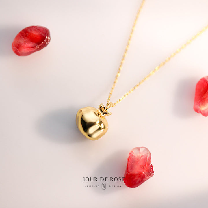 Charm •  pomegranate necklace
