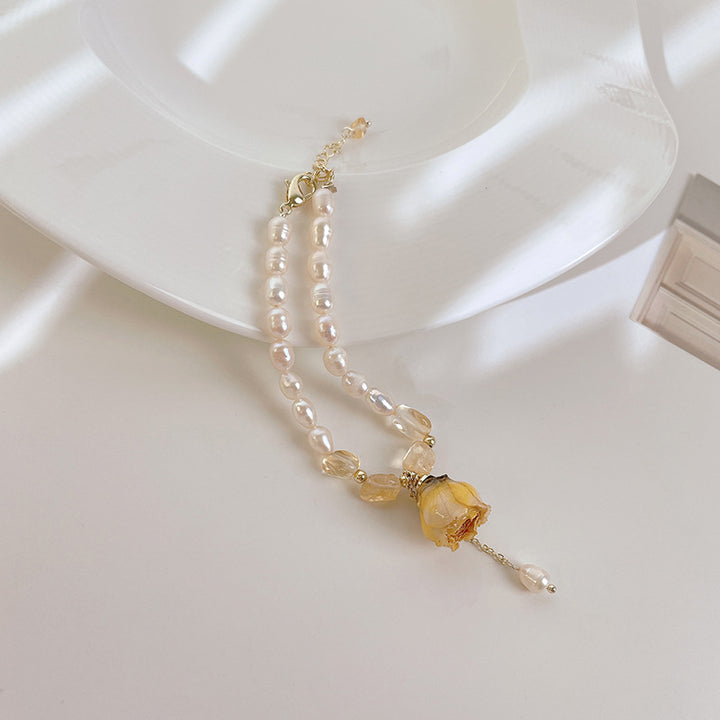 Flowers • Freshwater Pearl Bracelet