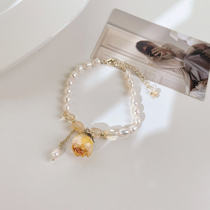 Flowers • Freshwater Pearl Bracelet